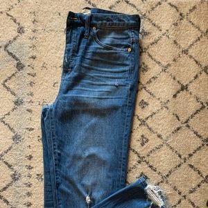 classic straight jeans from madewell